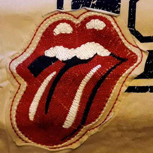 Rolling Stones 50 Years RIFF Stars rock Official cotton T-Shirt M NWT - Picture 5 of 5